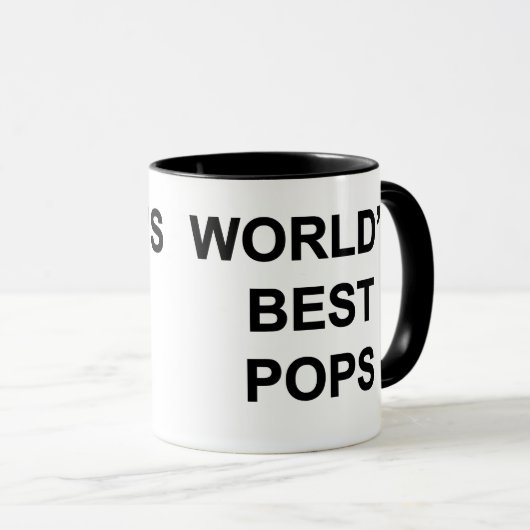 Der beste Pop der Welt Tasse (VorderseiteRechts)