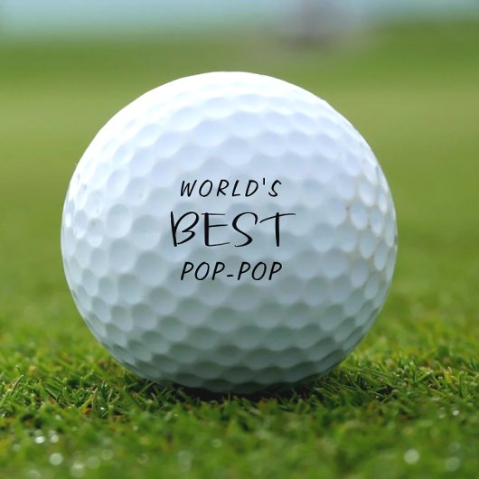 Der beste Pop-Pop der Welt Golfball