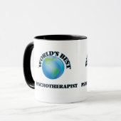 Der beste Psychotherapeut der Welt Tasse (Vorderseite Links)
