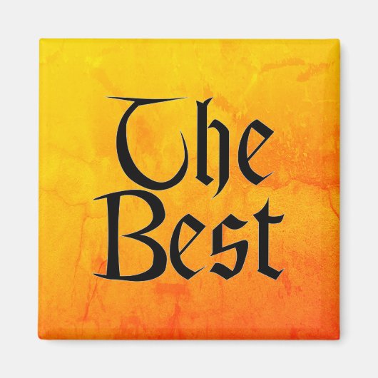 Der beste quadratische Magnet (Vorne)