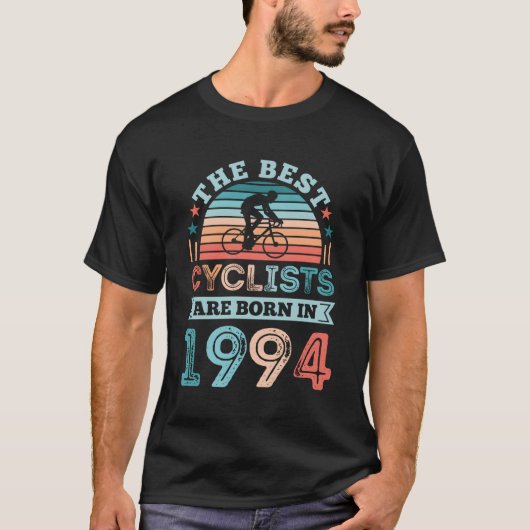 Der beste Radfahrer Geboren 1994 T-Shirt (Vorderseite)