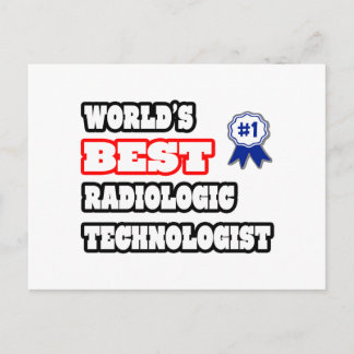 Der beste Radiologieologe der Welt Postkarte