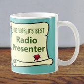 Der beste Radiomoderator der Welt. Kaffeetasse