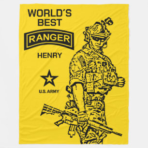 Der beste Ranger-Individuelle Name der US-Armee Fleecedecke