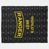 Der beste Ranger-Individuelle Name der Welt Fleecedecke (Vorderseite (Horizontal))