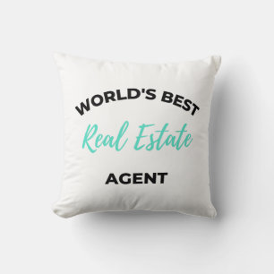 Der beste Real Anwesen Agent der Welt 2 Kissen