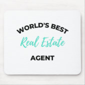 Der beste Real Anwesen Agent der Welt 2 Mousepad (Vorne)