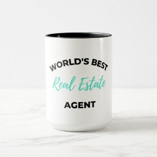 Der beste Real Anwesen Agent der Welt 2 Tasse