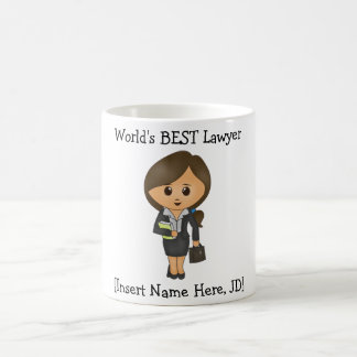 Der BESTE Rechtsanwalt der personalisierte Welt, Kaffeetasse