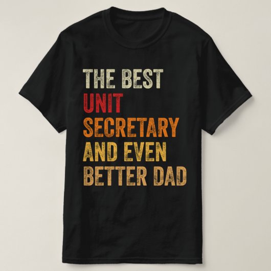 Der beste Referatsleiter und noch besser der Vater T-Shirt (Design vorne)