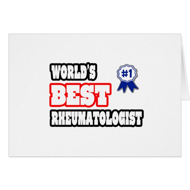 Der beste Rheumatologe der Welt (Vorderseite (Horizontal))