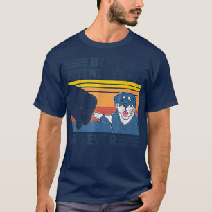 Der beste Rottweiler-Vater je Funny Dog Lover Vate T-Shirt