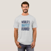 Der beste Runner der Welt T-Shirt (Vorne ganz)