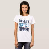 Der beste Runner der Welt T-Shirt (Vorne ganz)