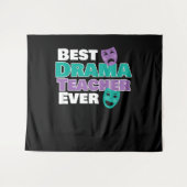 Der beste Schauspiel-Trainer für Drama Wandteppich (Vorderseite (Horizontal))