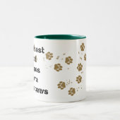 Der beste Schmutz Zweifarbige Tasse (Mittel)