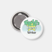 Der beste Schriftsteller der Welt Magnet (Vorderseite/Rückseite)