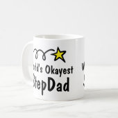 Der beste Schritt, Papa | Funny Coffee Tasse Gesch (Vorderseite Links)