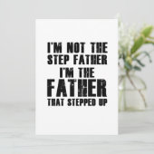 Der beste Schritt Vater Vater Vater Vater Papa (Stehend Vorderseite)