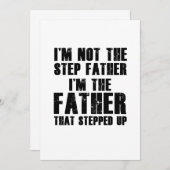 Der beste Schritt Vater Vater Vater Vater Papa (Vorne/Hinten)