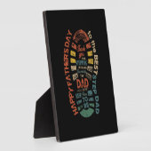 Der beste Schritt Vater Vielen Dank, dass Sie in Fotoplatte (Seite)