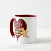 Der beste Schwager der Welt Tasse (Vorderseite Links)