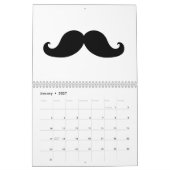 DER BESTE SCHWARZE SCHNURRBART KALENDER (Jan 2027)