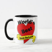 Der beste Schwiegersohn der Welt Tasse (Links)