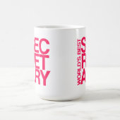 Der beste Sekretär Coffee Mug der Welt Kaffeetasse (Mittel)