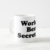 Der beste Sekretär der Welt Kaffeetasse (Vorderseite Links)