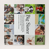 Der beste Sister Definition 12 Foto Spaß Puzzle (Horizontal)