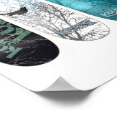 Der beste Skateboarder Poster (Ecke)