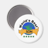 Der beste Sohn der Welt Magnet (Vorderseite/Rückseite)