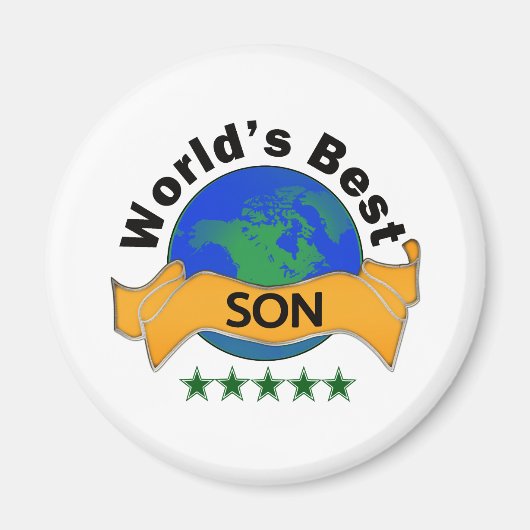 Der beste Sohn der Welt Magnet (Vorne)