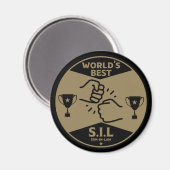 Der beste Sohn der Welt Magnet (Vorderseite/Rückseite)