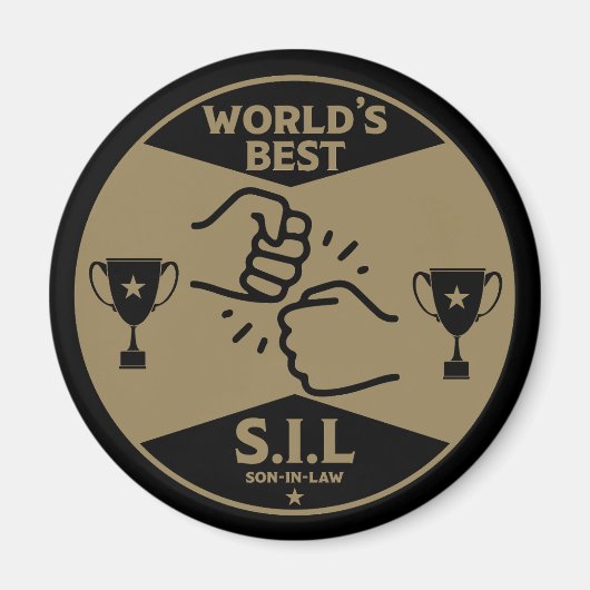 Der beste Sohn der Welt Magnet (Vorne)