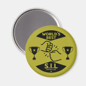 Der beste Sohn der Welt Magnet (Vorderseite/Rückseite)