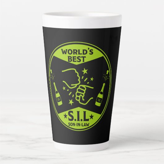 Der beste Sohn der Welt Milchtasse (Vorderseite)