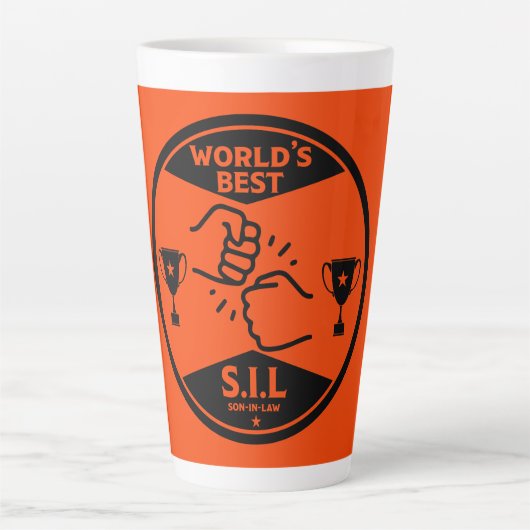 Der beste Sohn der Welt Milchtasse (Vorderseite)