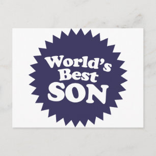 Der beste Sohn der Welt Postkarte