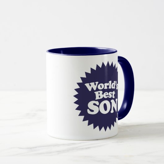Der beste Sohn der Welt Tasse (VorderseiteRechts)