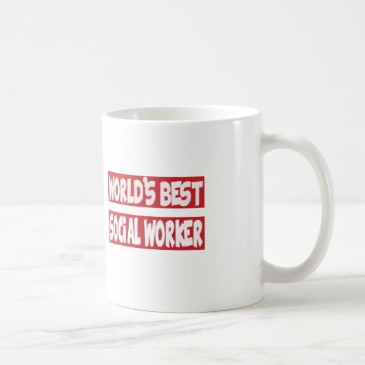 Der beste Sozialarbeiter der Welt Kaffeetasse (Rechts)