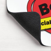 Der beste spezielle Ed der Welt. Lehrer Mousepad (Ecke)