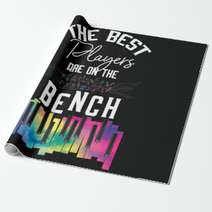 Der beste Spieler ist die Pianobar Geschenkpapier