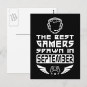 Der beste Spielplatz im September Postkarte (Vorne/Hinten)