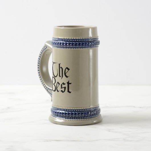 Der beste Stein Bierglas (Vorderseite Links)