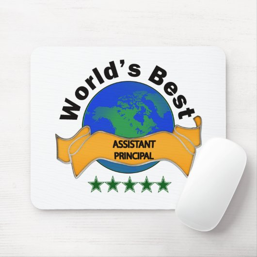 Der beste stellvertretende Schuldirektor der Welt Mousepad (Mit Mouse)