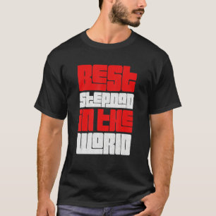 Der beste Stepdad der Welt Stepfather Vatertag T-Shirt