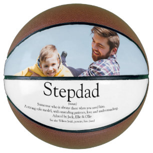 Der beste Stepfather Stepdad Foto Fun der Welt Coo Basketball