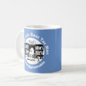 Der beste Steuermann der Welt für die Personalisie Kaffeetasse (Vorderseite Links)